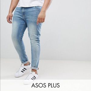 ASOS PLUS SIZE MEN’S JEANS